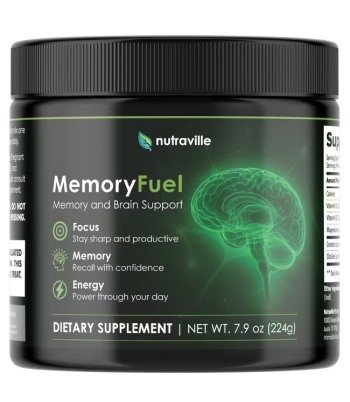 Official MemoryFuel brain supplement product bottle